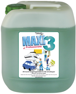 Maxi3 all-round rengøringsmiddel 10 ltr